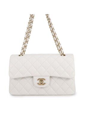 Chanel Chain Shoulder Bag Quilted 23 CC Logo Double